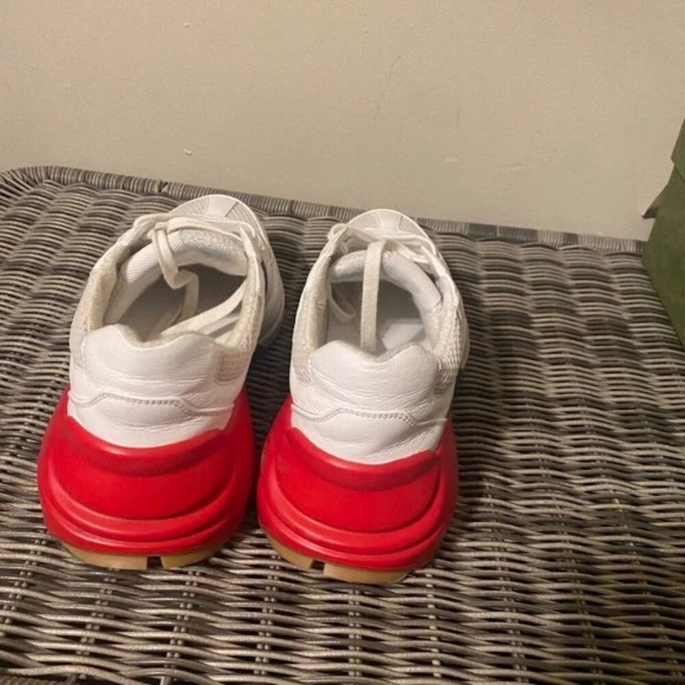 Gucci Rhyton White Sneakers size 10  ( EU 44 ) - Picture 4 of 4